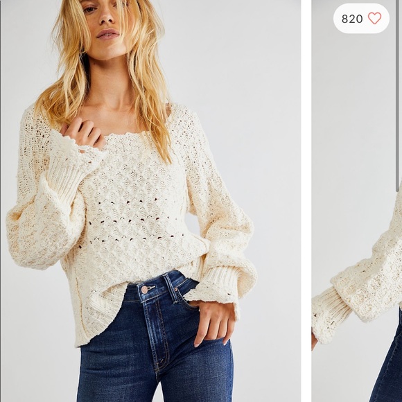 Free People Sadie Pullover | Poshmark